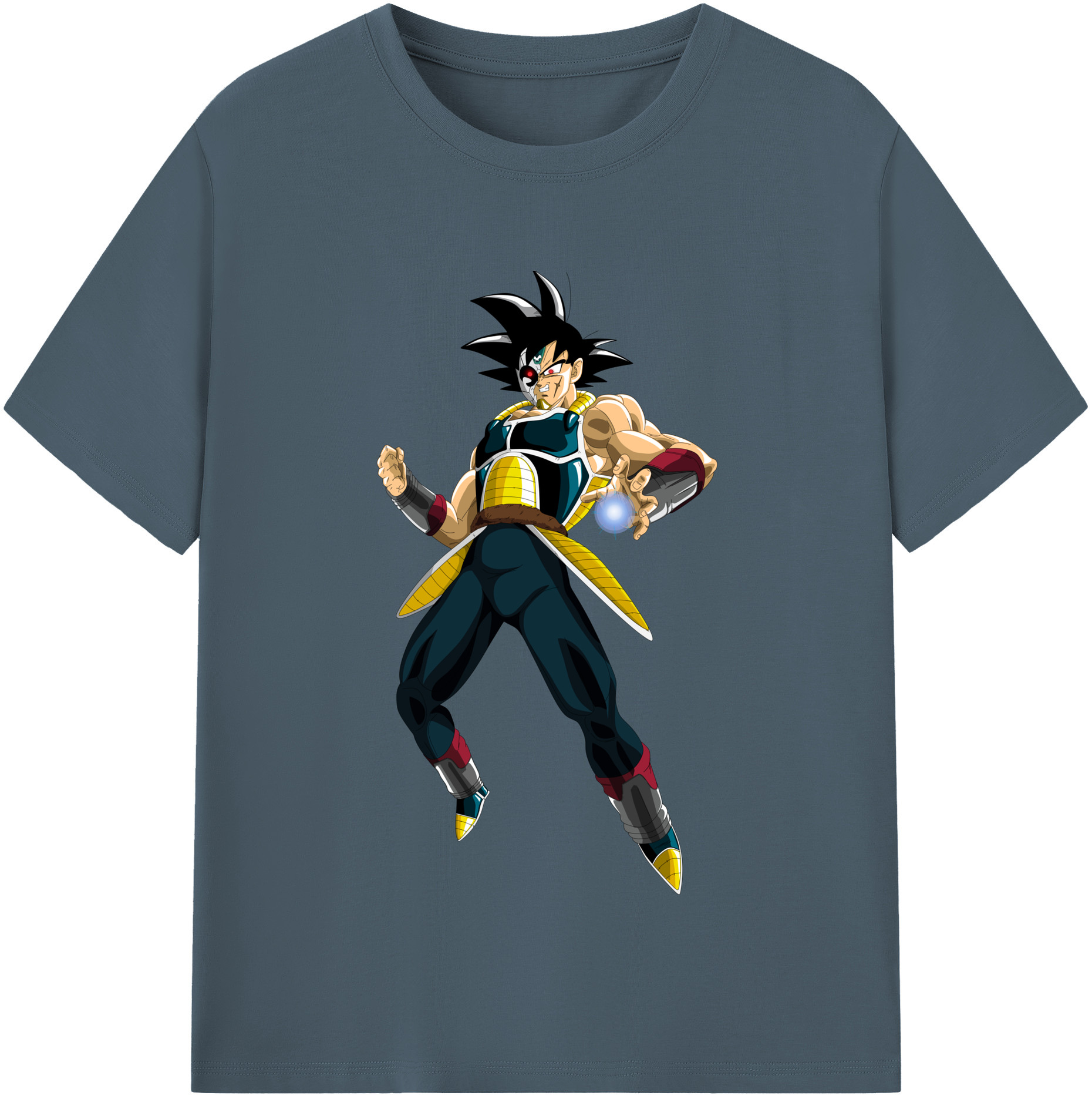 （画像用） ドラゴンボール バーダック DRAGON BALL Burdock 綿100％半袖Tシャツ（フロントプリント）